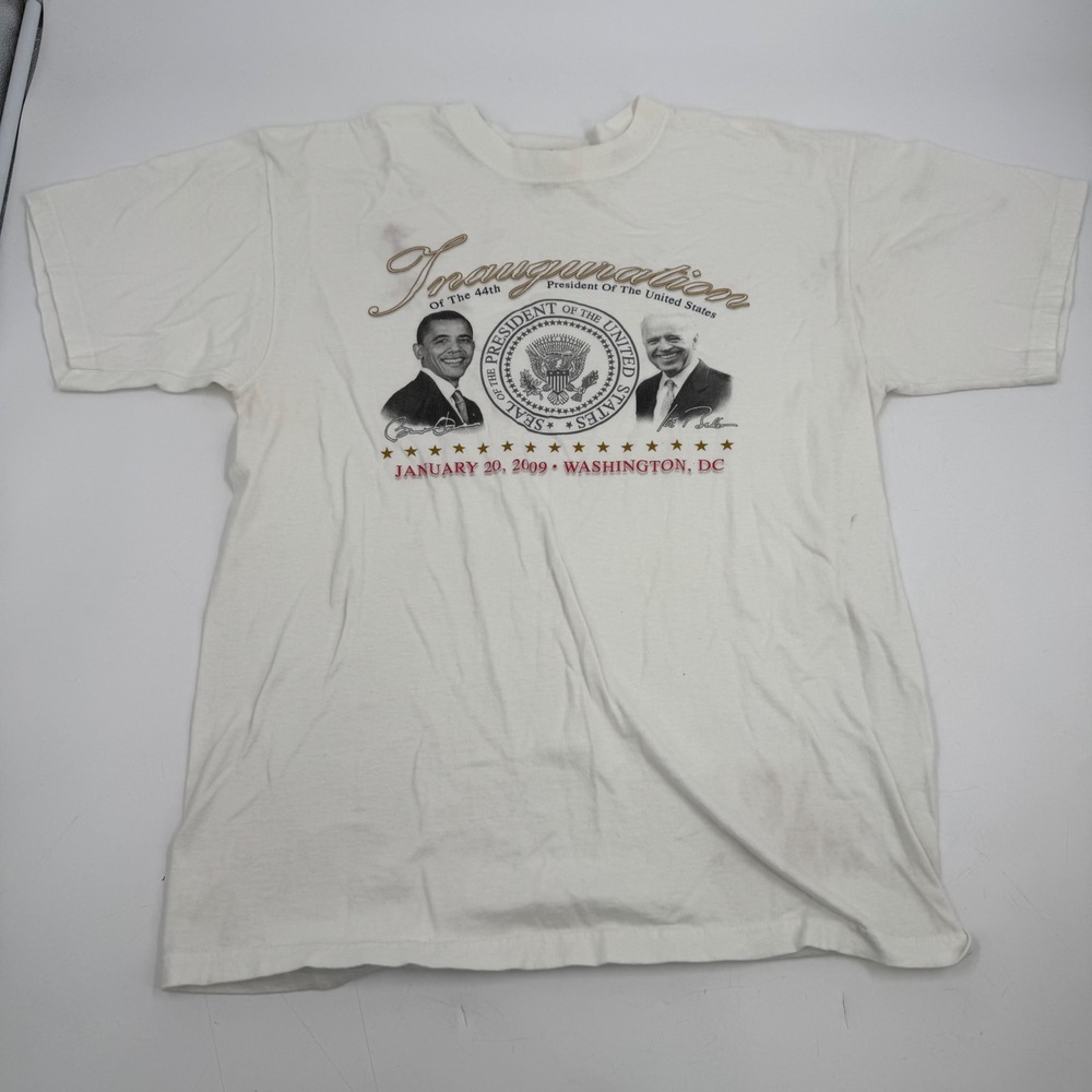 Obama Biden Inauguration January‎ 20 2009 Washington DC T-Shirt Mens
